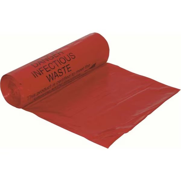 10 Gal. Red Biohazard Waste Can Liner, Hospi-Tuff, Mfr#: HSP2423HPR